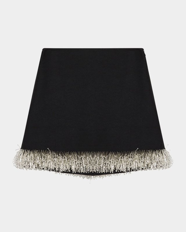 Dua Beaded Mini Skirt